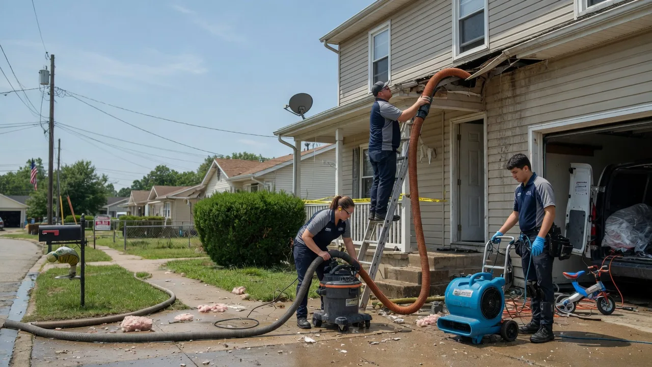 Water Damage Restoration in Treece, KS near me